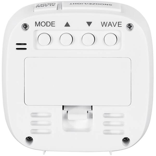 Ceas Cu Alarma HAMA RC 45 DCF Radio Alb