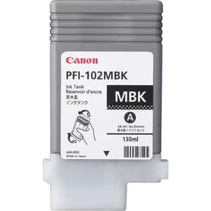 Cartus original CANON PFI-102 MBK Matte, negru