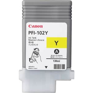 Cartus original CANON PFI-102 Y, galben
