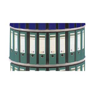 Extensie coloana rotativa pentru bibliorafturi CEHA, 80 x 36 cm, PFL, gri