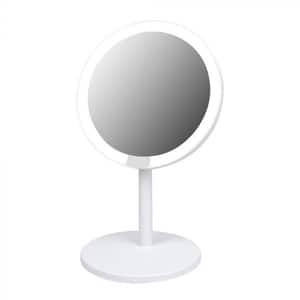 Oglinda cosmetica cu iluminare V-TAC 8931, 21cm, Control Touch, alb