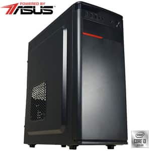 Sistem Desktop PC MYRIA Live V63 Powered by ASUS, Intel I3-10100F pana la 4.3GHz, 8GB, 1TB + SSD 240GB, NVIDIA GeForce GT 730 2GB, Ubuntu