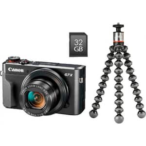 Aparat foto digital CANON Powershot G7 Mark II, 20.1 MP, Full HD, Wi-Fi, negru