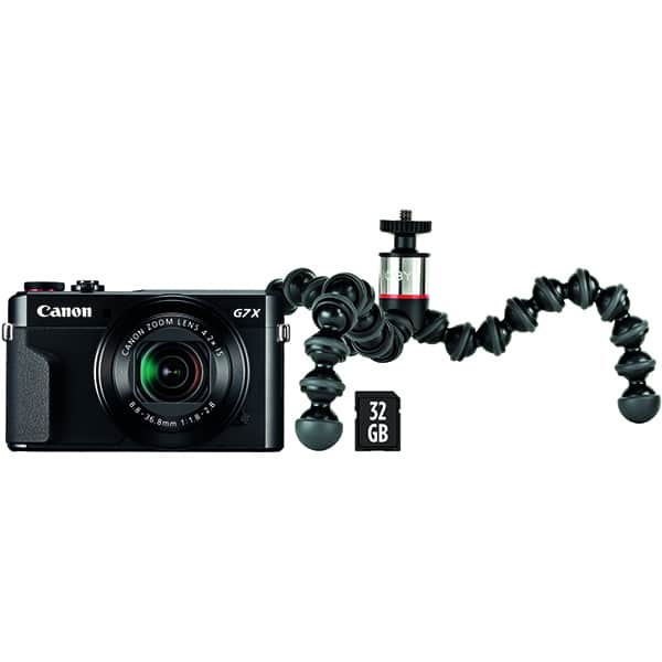 Aparat foto digital CANON Powershot G7 Mark II, 20.1 MP, Full HD, Wi-Fi,  negru