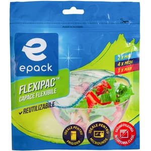 Capace flexibile EPACK Flexipac N15187, 9 bucati
