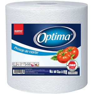 Prosop hartie SANO Optima Monorola, 2 straturi, 1 rola