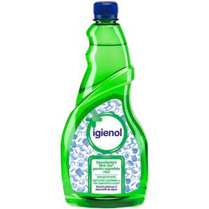 Rezerva spray dezinfectant suprafete IGIENOL Mar Verde, 750ml
