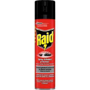 Spray anti-gandaci si furnici RAID, 400 ml 