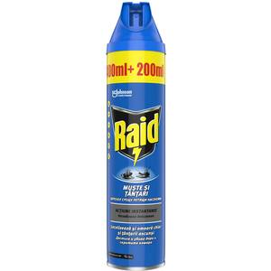 Spray anti-muste si tantari RAID, 600ml