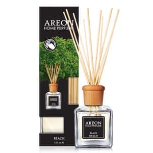 Odorizant cu betisoare AREON Home Perfume Black, 150ml