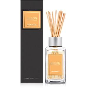 Odorizant cu betisoare AREON Home Perfume Gold Amber Black Line, 85ml 