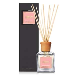 Odorizant cu betisoare AREON Home Perfume Peony Blossom Black Line, 150ml