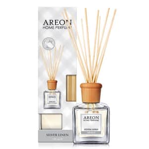 Odorizant cu betisoare AREON Home Perfume Silver Linen, 150ml