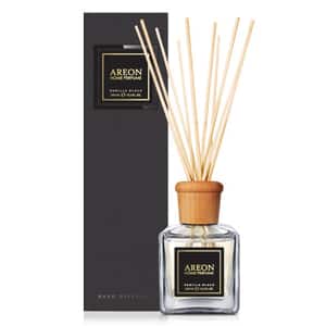Odorizant cu betisoare AREON Home Perfume Vanilla Black Line, 150ml