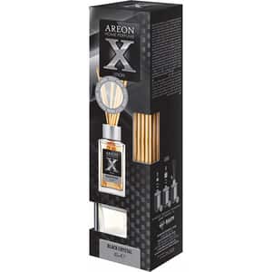 Odorizant cu betisoare AREON Home Perfume X Version Black Crystal, 85ml 
