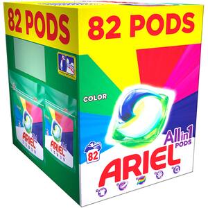 Detergent capsule ARIEL All in One PODS Color, 82 spalari