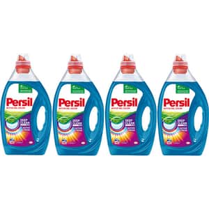 Pachet promo: Detergent lichid PERSIL Color Gel, 4 x 2 l, 160 spalari