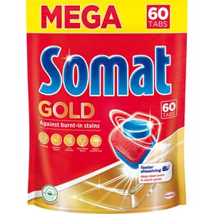Detergent pentru masina de spalat vase SOMAT Gold, 60 tablete