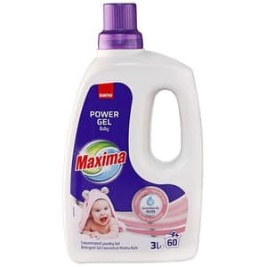 Detergent lichid SANO Maxima Baby, 3l, 60 spalari