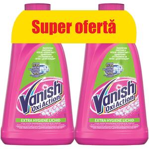 Solutie VANISH Extra Hygiene, 2x940ml