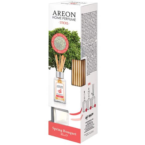 Odorizant cu betisoare AREON Home Perfume Spring Bouquet, 85ml