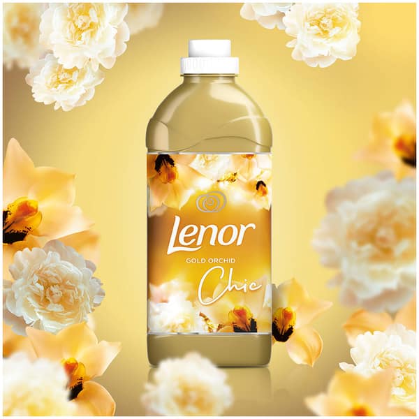 Balsam de rufe LENOR Parfumelle Gold Orchid, 1.5 l, 50 spalari