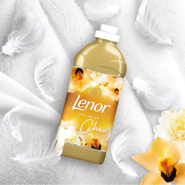 Balsam de rufe LENOR Parfumelle Gold Orchid, 1.5 l, 50 spalari