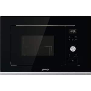 Cuptor cu microunde incorporabil GORENJE BMX201AG1BG, 20l, 800W, Grill, negru