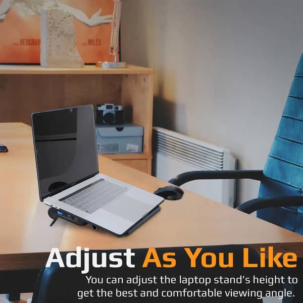 Cooler laptop PROMATE AirBase-6, 17", gri