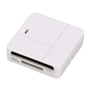 Cititor de carduri HAMA Basic 94125, USB 2.0, SD/microSD, alb