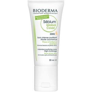 Tratament facial BIODERMA Sebium Global Cover, 30ml