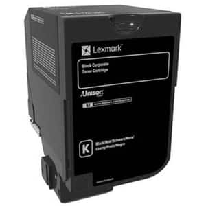 Toner original LEXMARK 74C20KE Corporate, negru
