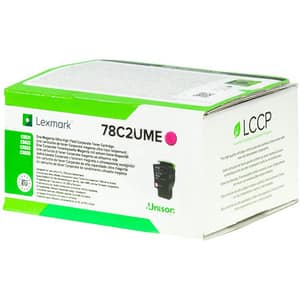 Toner original LEXMARK 78C2UME Contract, magenta