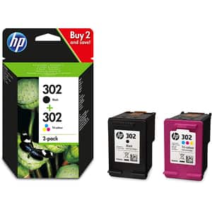Cartus original HP 302 (X4D37AE), negru si cyan/magenta/galben