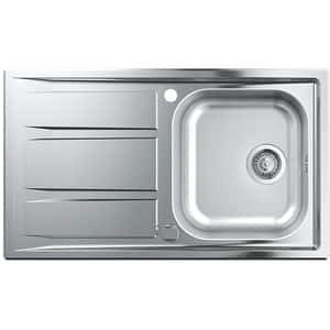 Chiuveta bucatarie GROHE K400+ 31568SD0, 1 cuva, picurator reversibil, inox, inox satinat