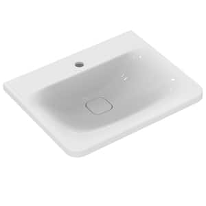 Chiuveta baie IDEAL STANDARD Tonic II K087801, montare suspendata, 61.5 x 49 cm, alb