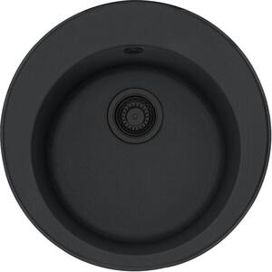 Chiuveta bucatarie FRANKE ROG 610, 1 cuva, compozit granit, negru