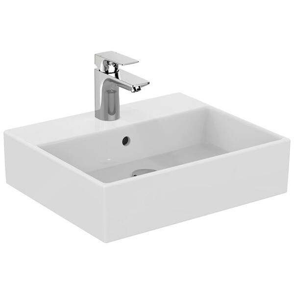 Chiuveta Baie Ideal Standard Strada K081601 Montare Pe Blat 50 X 42 Cm Alb
