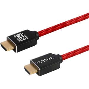 Cablu HDMI VERTUX VertuLink-300, Ethernet, 8K, 3m, rosu