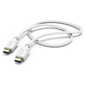 Cablu date HAMA 183328, USB-C - USB-C, 1.5m, alb