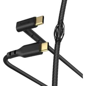 Cablu date HAMA Stand 187214, USB-C - USB-C, 1.5m, negru