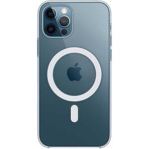Carcasa cu MagSafe pentru Apple iPhone 12 Pro/iPhone 12, MHLM3ZM/A, transparent