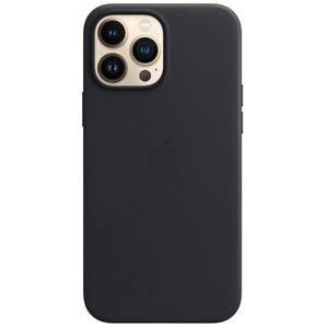 Carcasa Leather Case cu MagSafe pentru Apple iPhone 13 Pro Max, MM1R3ZM/A, Midnight