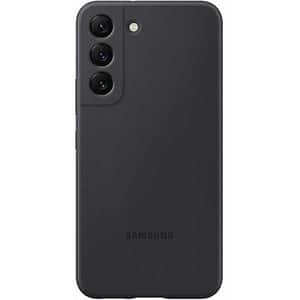 Carcasa Silicon Cover pentru SAMSUNG Galaxy S22, EF-PS901TBEGWW, Black
