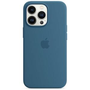 Carcasa Silicone Case cu MagSafe pentru Apple iPhone 13 Pro, MM2G3ZM/A, Blue Jay