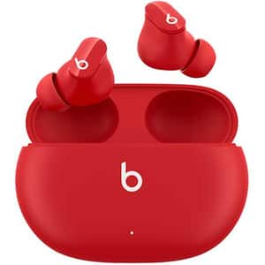 Casti BEATS Studio Buds, True Wireless, Bluetooth, In-Ear, Microfon, Noise Cancelling, Beats Red