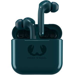 Casti FRESH 'N REBEL Twins Tip, True Wireles, Bluetooth, In-ear, Microfon, Carcasa incarcare wireless, Petrol Blue
