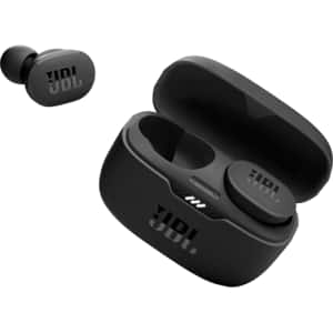 Casti JBL Tune 130NC, True wireless, Bluetooth, In-ear, Microfon, Noise cancelling, negru