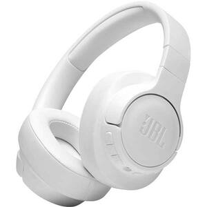 Casti JBL Tune 760NC, Bluetooth, Over-ear, Microfon, Noise Cancelling, alb