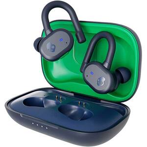 Casti SKULLCANDY Push Active S2BPW-P750, True Wireless Bluetooth, In-Ear, Microfon, Dark Blue/Green